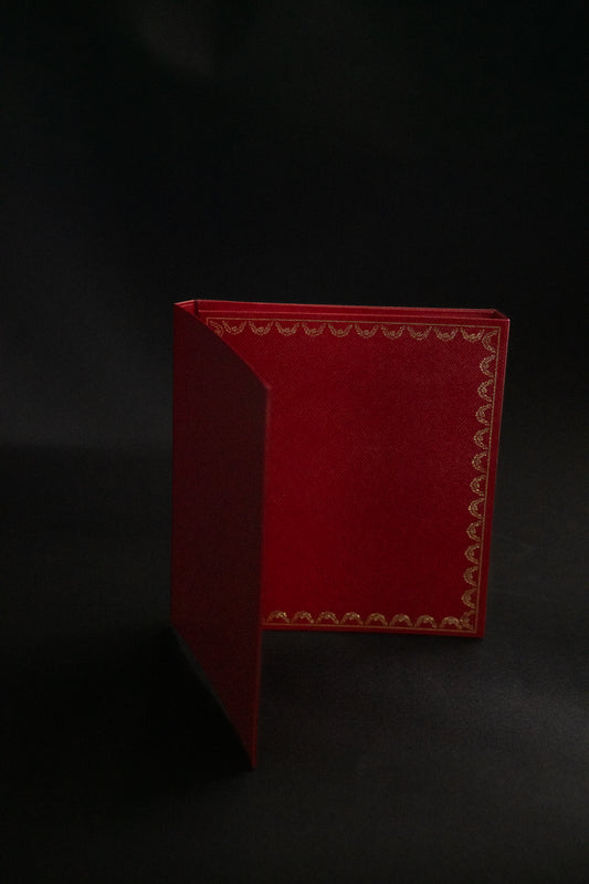 Cartier Vintage Kit Red Wallet (Gebrauchsanweisung) aus 2010
