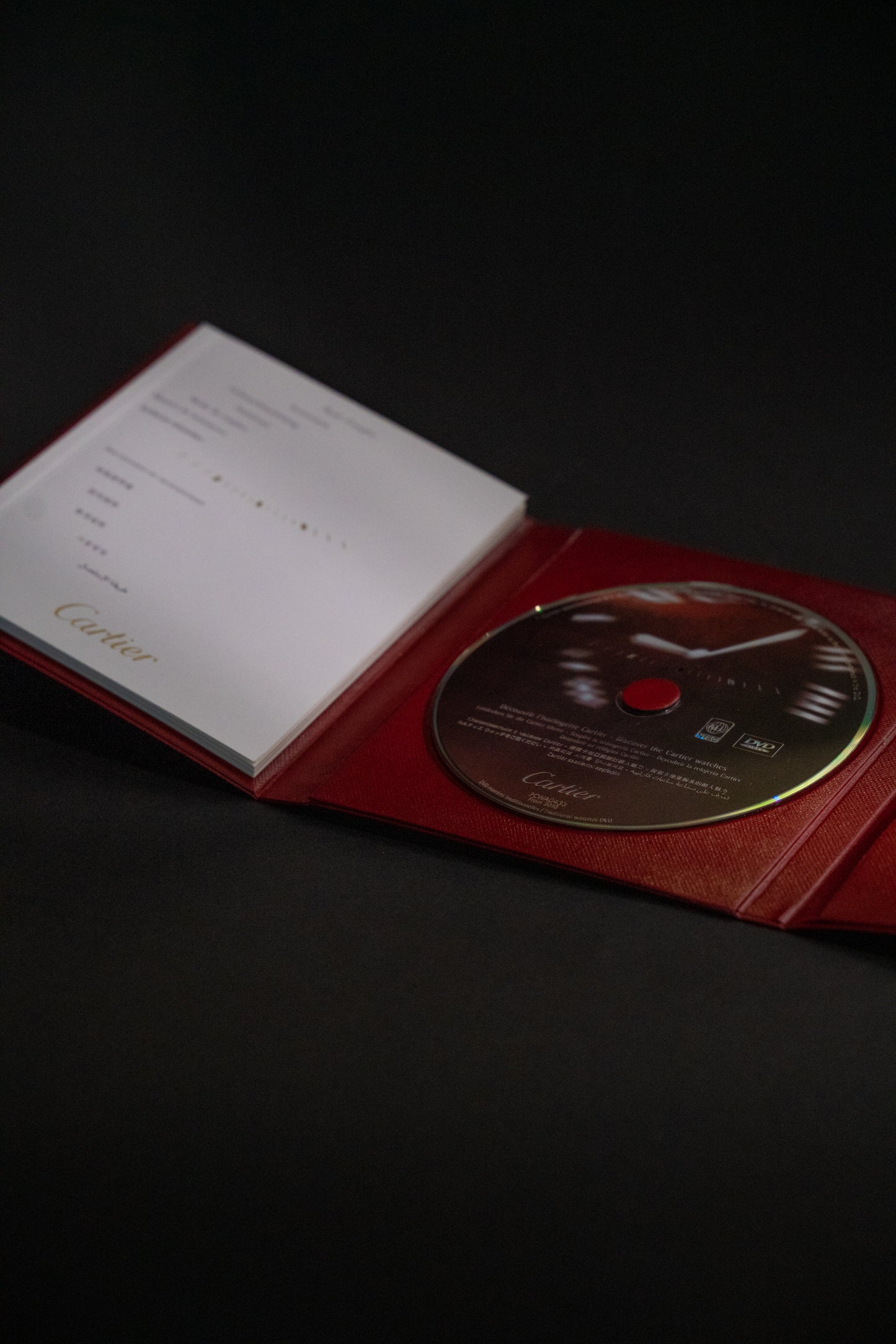 Cartier Vintage Kit Red Wallet (Gebrauchsanweisung) aus 2010