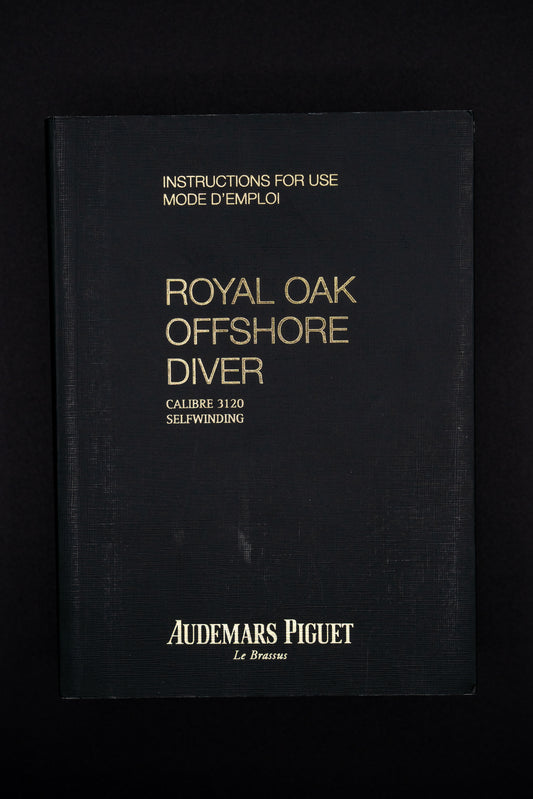 Audemars Piguet Chronograph Instruction Manual for Caliber 3120 01/2016