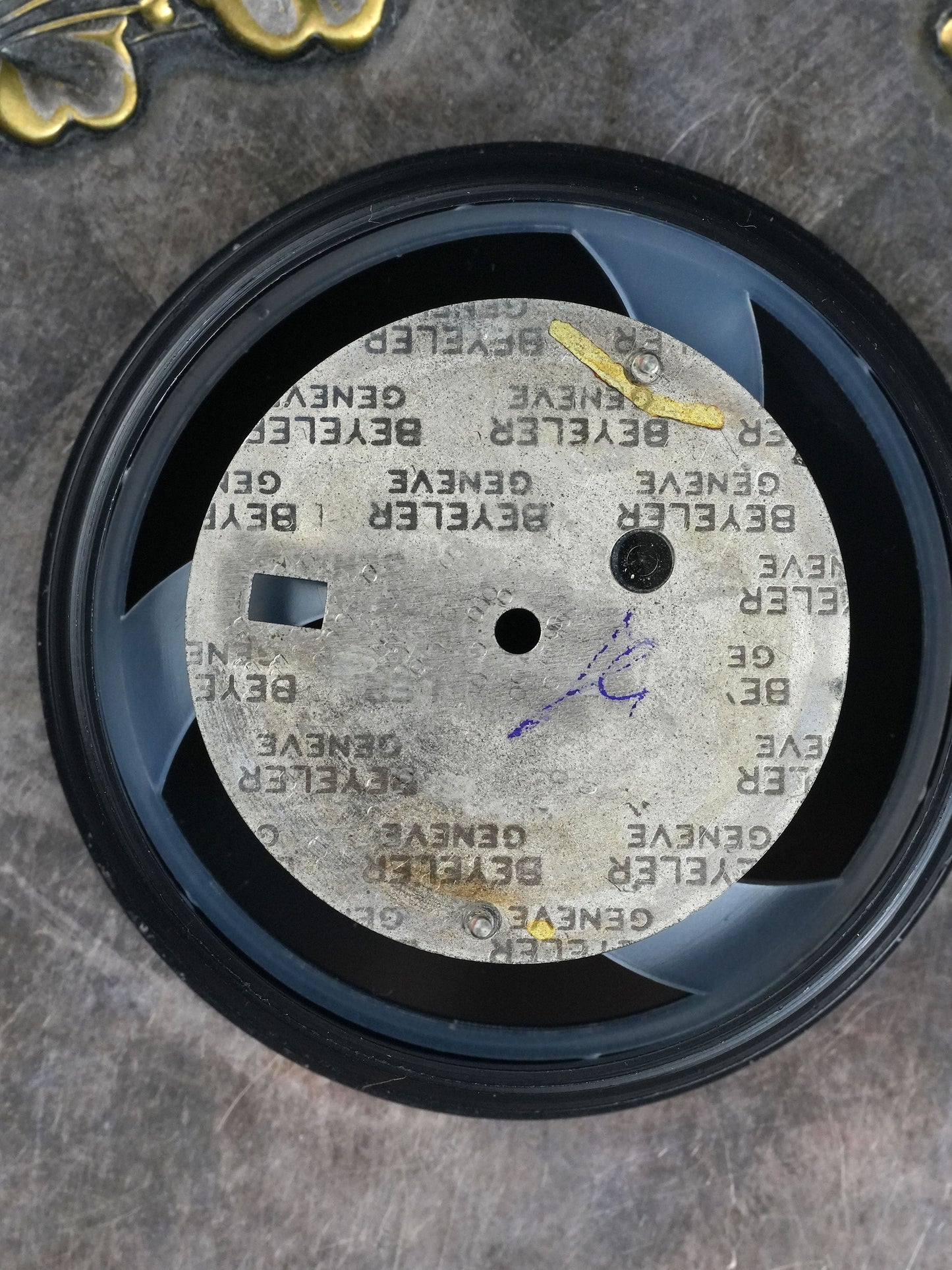 Rolex dial Matt black MKI for Sea-Dweller 1665 Tritium