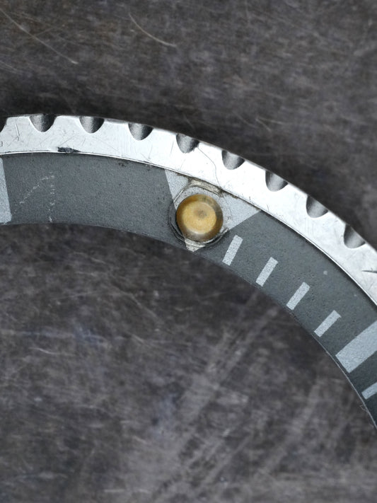 Rolex Bezel & MKIII Insert | Inlay faded Gun Metal Grey 1680 | 5512 | 5513 & Sea-Dweller 1665 Tritium