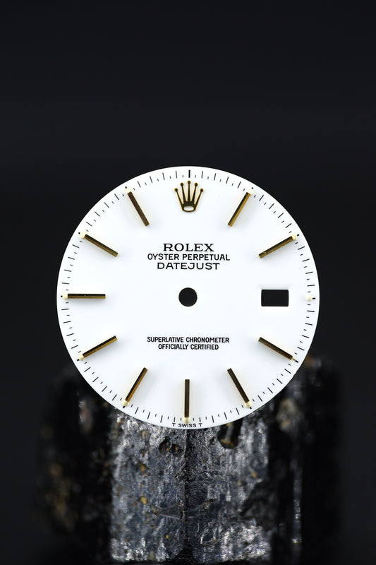 Rolex Dial white for OP Datejust 36 mm 16013 | 16018 | 16233 | 16238 Tritium (Relume)