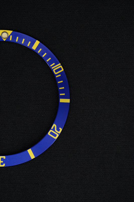 Rolex NOS Blue "MK3 MK III" Inlay | Insert for Submariner 1680/8 Yellow Gold Tritium