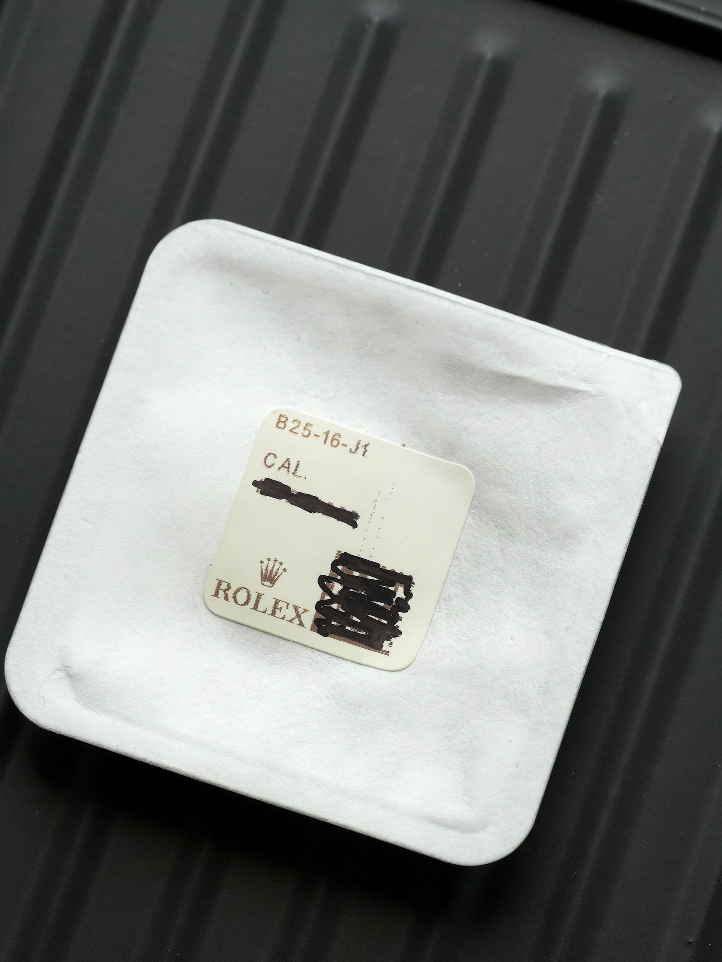 Rolex NOS Plexi Glass B25-16-J1 für Submariner 5508 | 6204 | 6205 | 6536 & Tudor