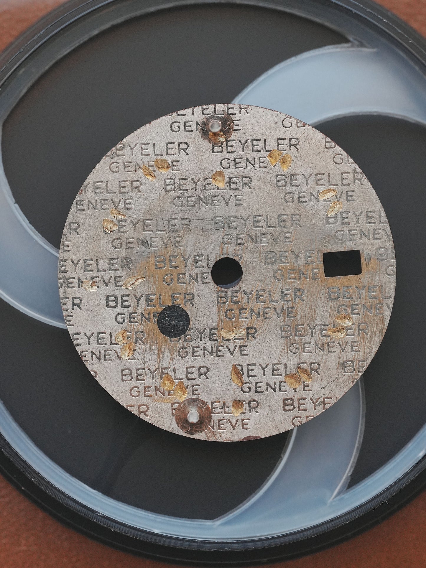 Rolex matte brown Nipple dial for GMT-Master 1675/8 | 1675/3