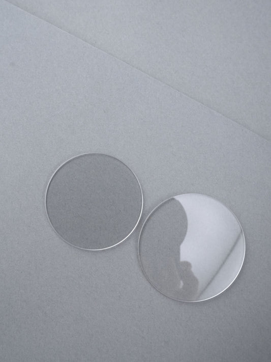 Patek Philippe Saphirglas-Set (Front- und Bodenglas) für Ref. 5035