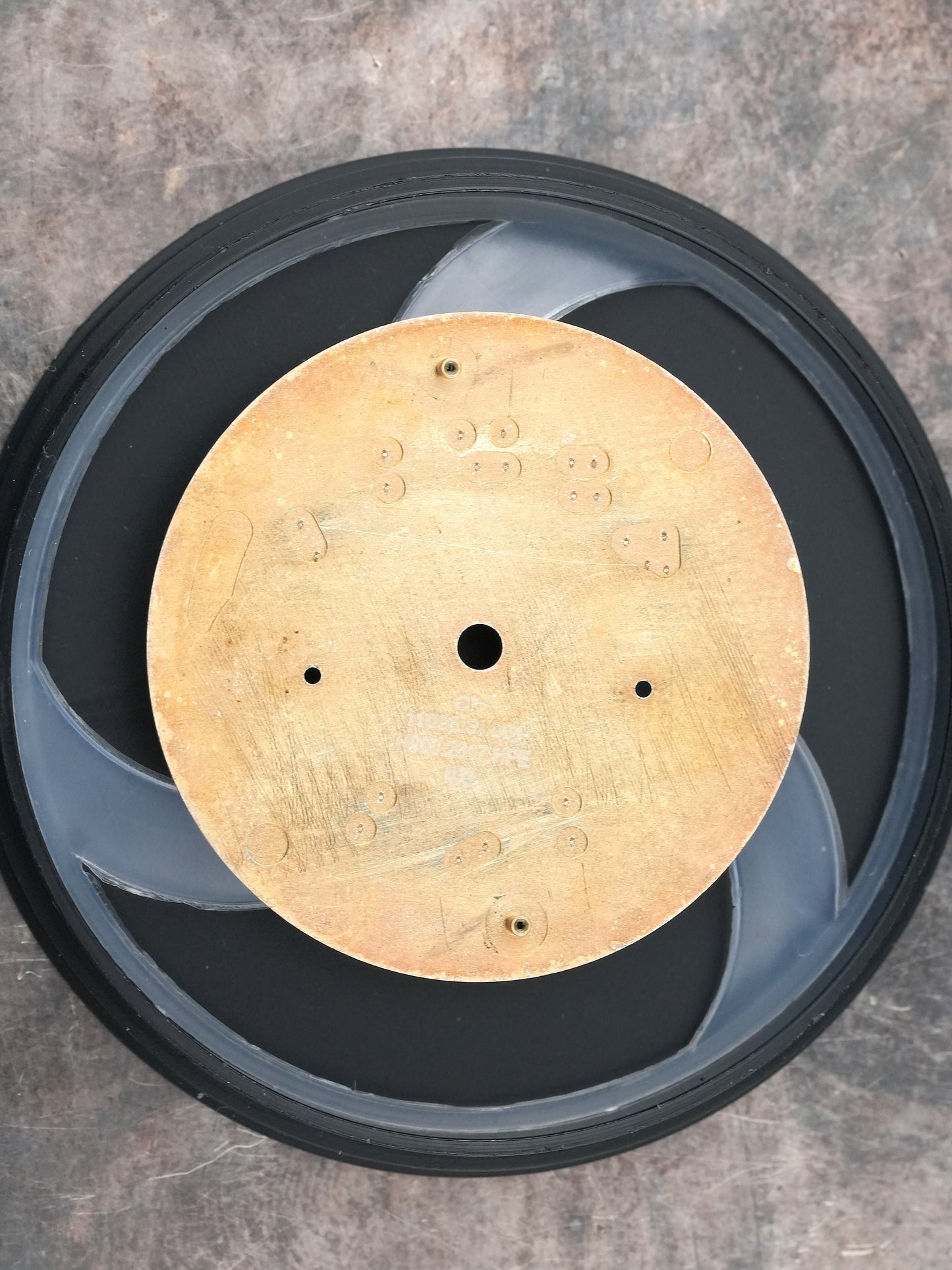 Patek Philippe dial creme for Annual Calendar 5035J in yellow gold