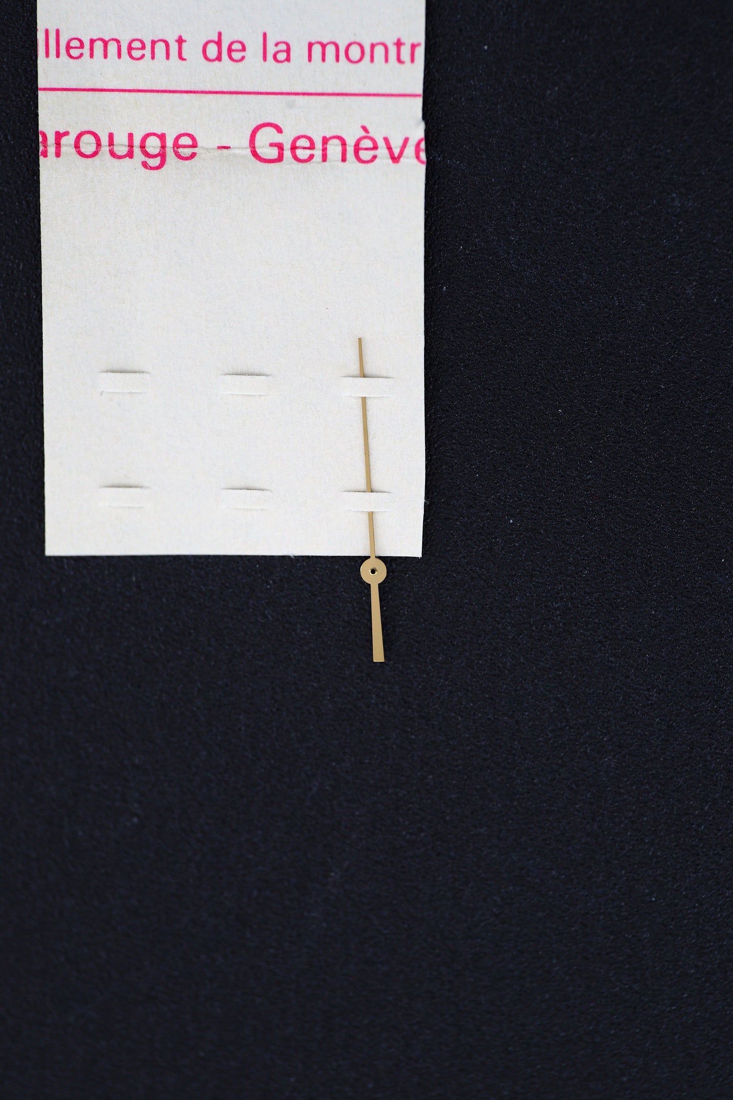 Patek Philippe NOS Zeigersatz für Gelbgold/Stahlgold Nautilus 3800J & 3800JA Tritium