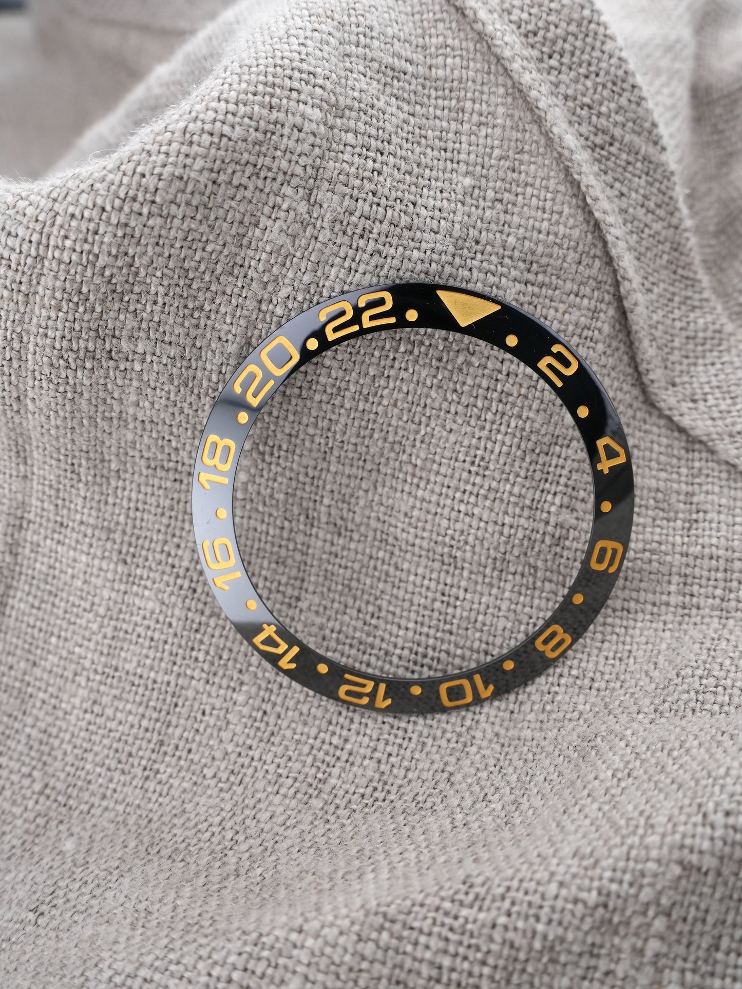 Rolex Ceramic Insert | Inlay for GMT II 116713 | 116718 black