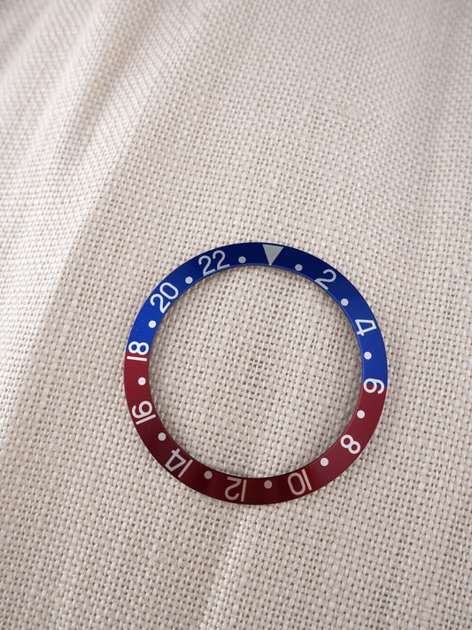Rolex Insert "Pepsi" Blueback Non-Serif für GMT-Master 1675 | 16750