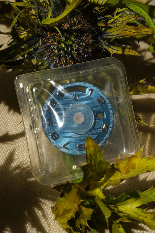 Rolex NOS "Blue Wave" Dial for Day-Date 36mm 118239 | 118206