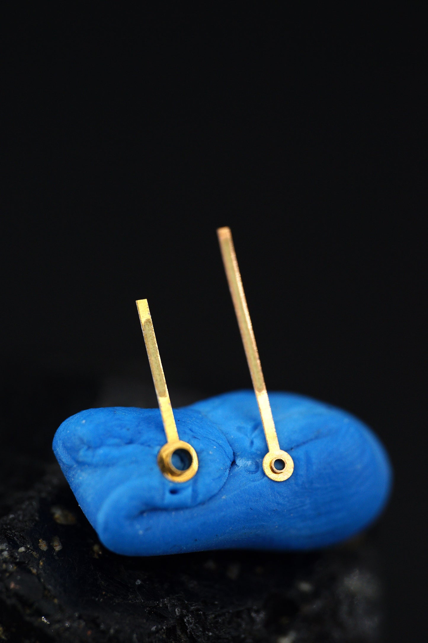 Patek Philippe weiß lackierter Stunden- und Minutenzeiger für Calatrava 5055 und 5085 Tritium Patina