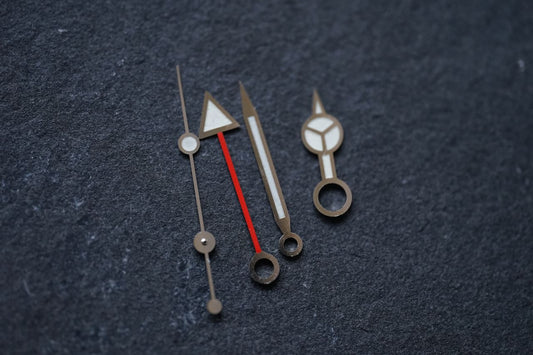 Rolex Light Cream Tritium Handset for Explorer 16570 / 16550 & GMT 16750 / 16700 / 16710