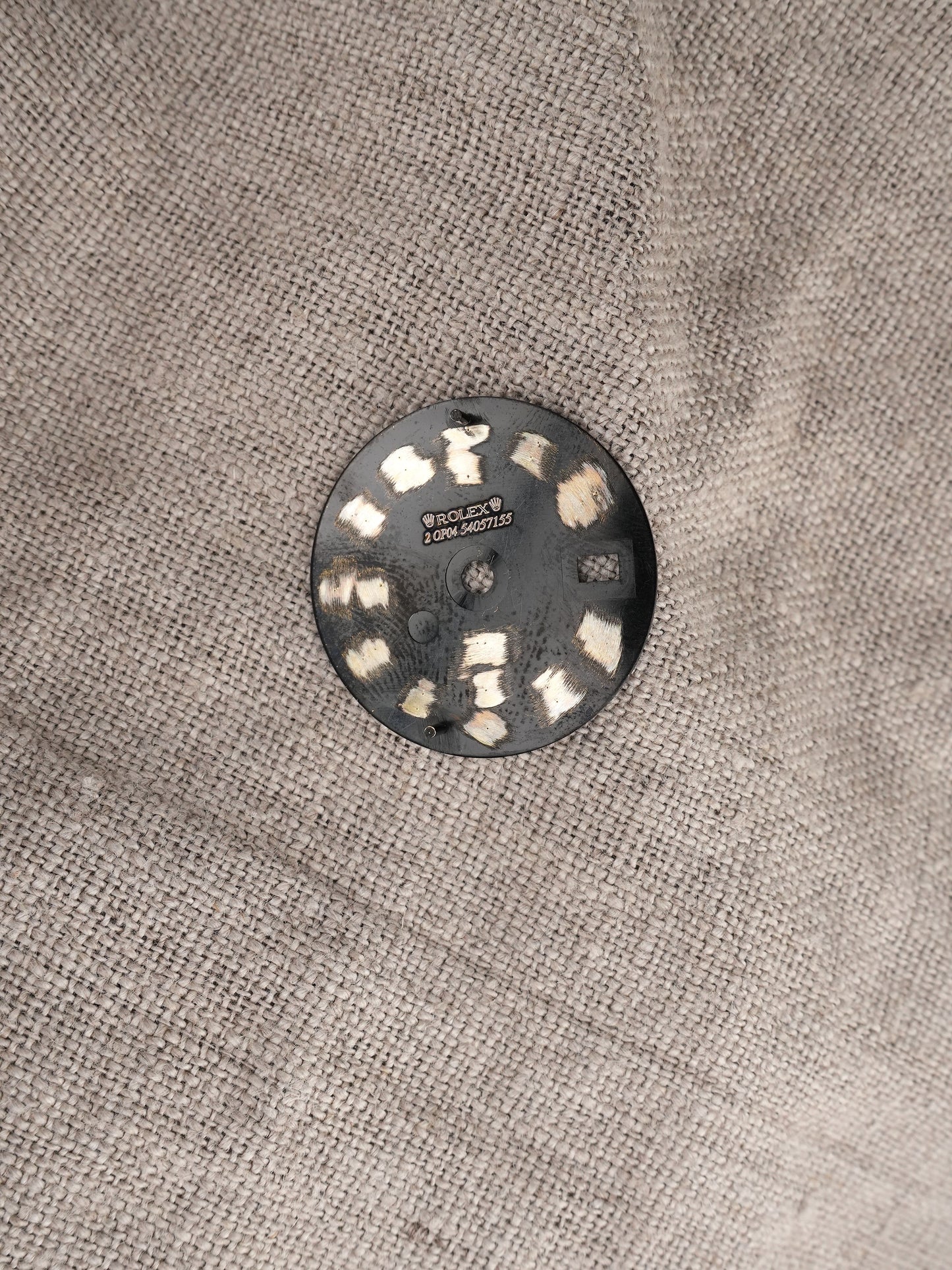 Rolex NOS Zifferblatt Schwarz „Nipple Dial“ Swiss Only Service Dial für GMT-Master Ref. 1675/3 | 1675/8
