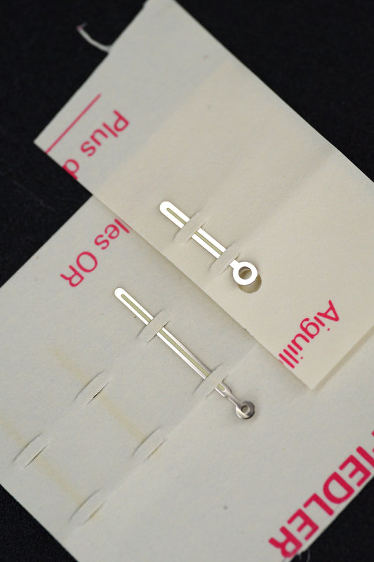 Patek Philippe NOS Handset for Jumbo steel Nautilus 3700A Tritium Vanilla Patina