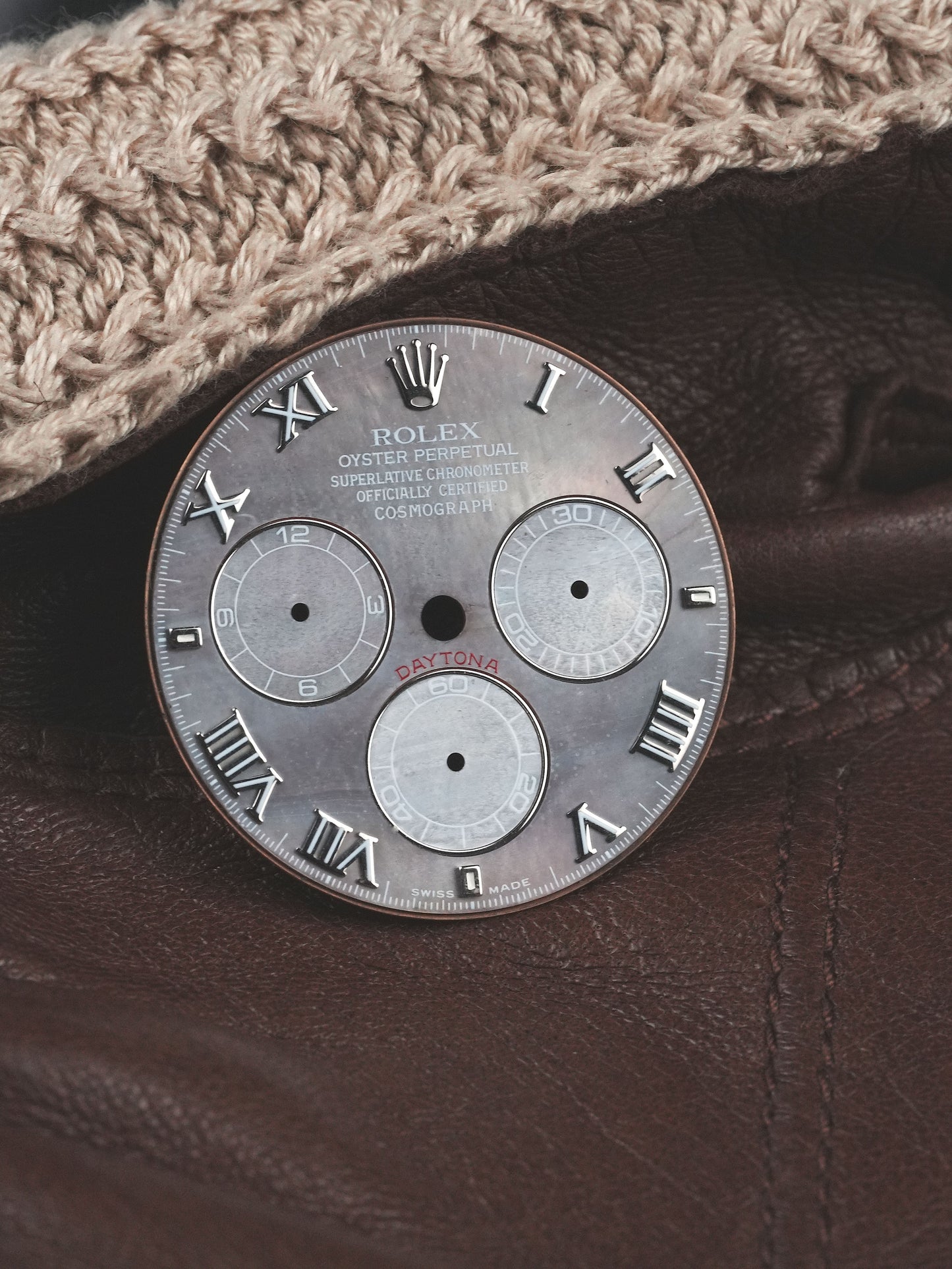 Rolex ‘MOP’ mother-of-pearl Tahitian Roman dial for Cosmograph Daytona 116509 | 116519