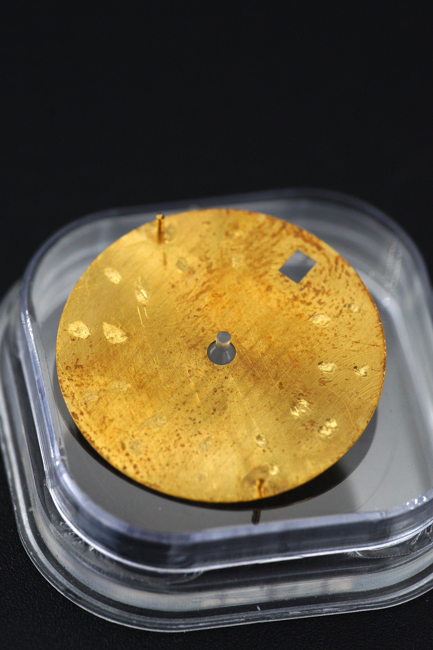 Patek Philippe NOS Zifferblatt für Gelbgold und Stahlgold Nautilus 3800J Tritium (dark yellow sigma Dial)