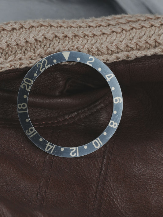 Rolex Inlay | Insert Faded Grey Ghost for GMT Master 1675 steel