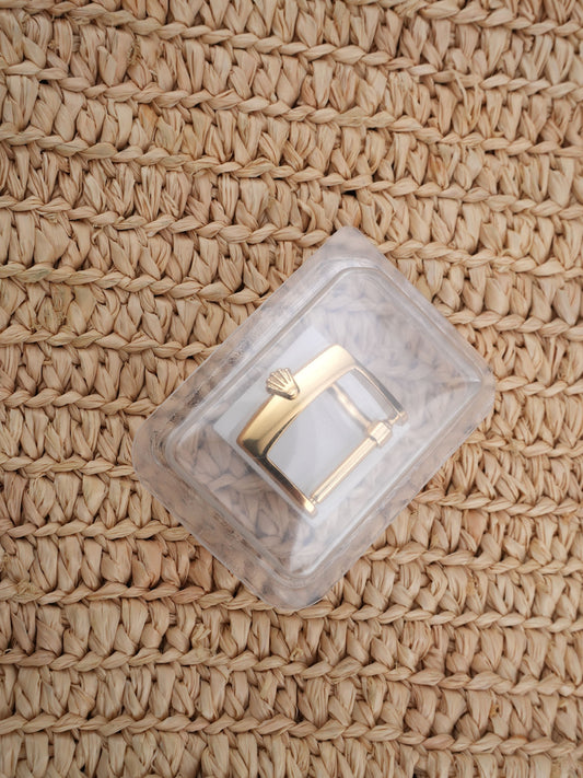Rolex NOS Gold-Plated Pin Buckle 16 mm B22-16-1-L1 for Datejust