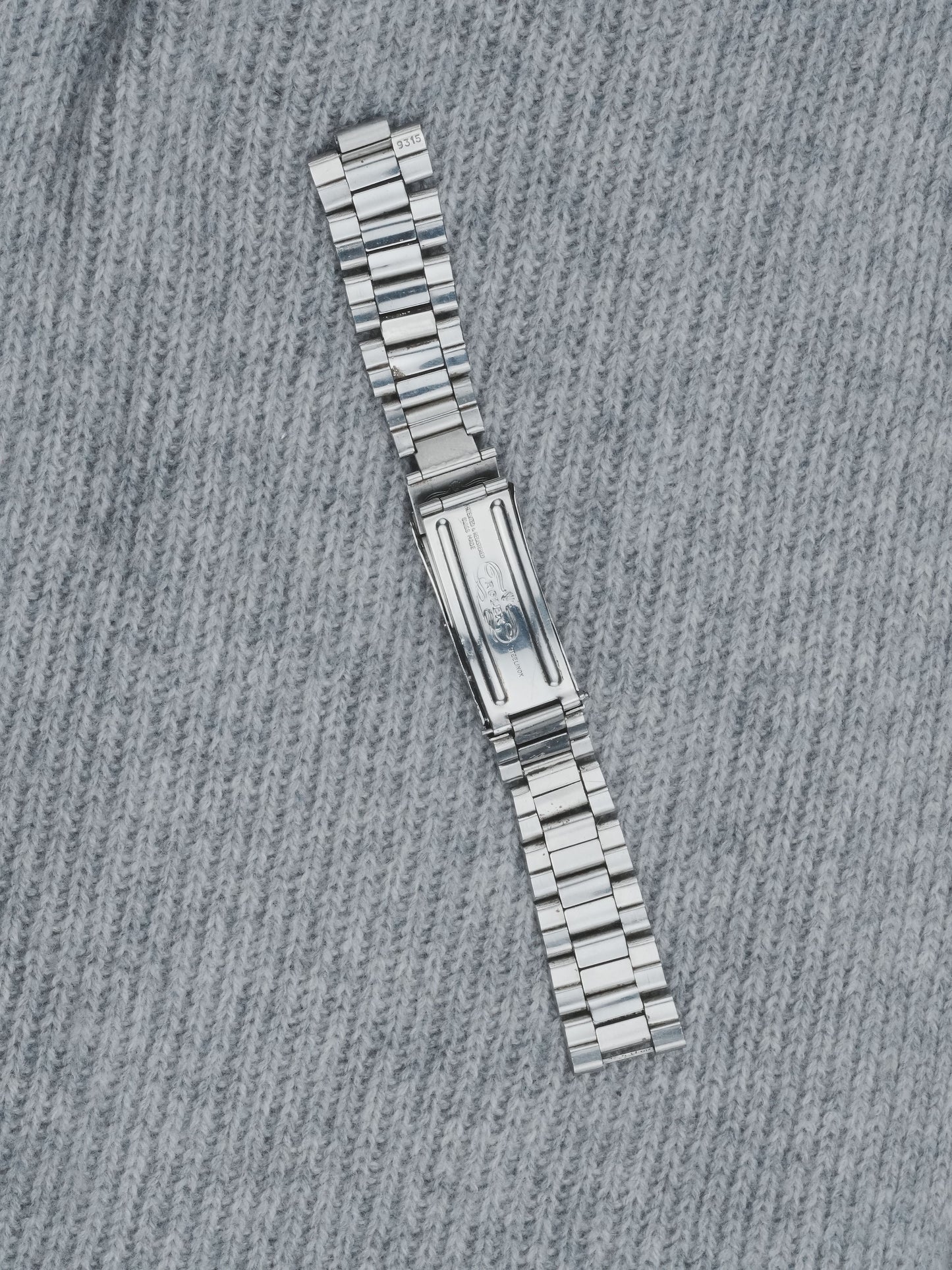 SUPER RARE Rolex Pat.Pend. 9315 Oyster bracelet from 1970 (3/70) for Sea-Dweller 1665