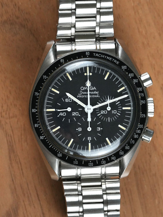 OMEGA Speedmaster Professional 145.022 | Long S und R Zifferblatt | B5 Inlay | ADB Gehäuse | 1986