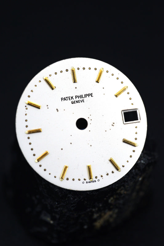 Patek Philippe "Replacement Dial" silver Dial for Nautilus 3800J.