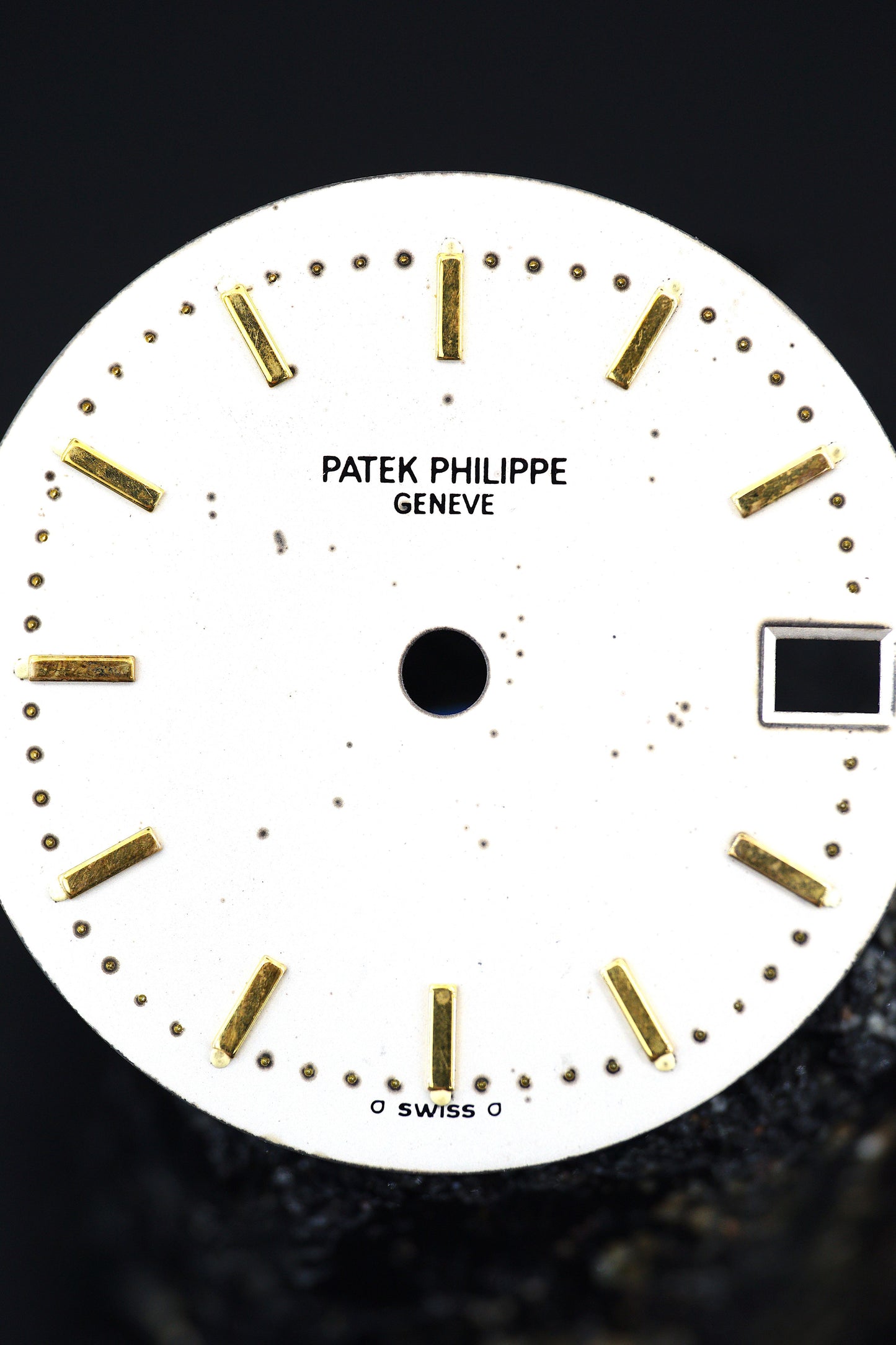 Patek Philippe "Replacement Dial" silver Dial for Nautilus 3800J.