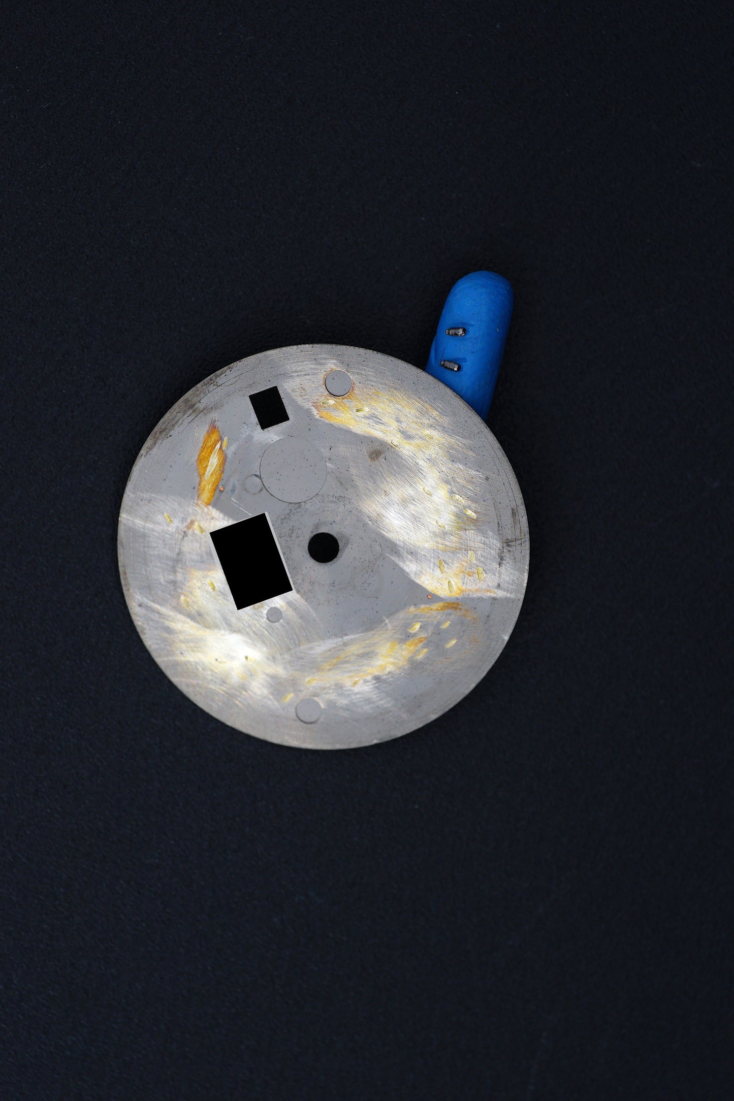 Patek Philippe schwarzes Zifferblatt für Aquanaut 5167A