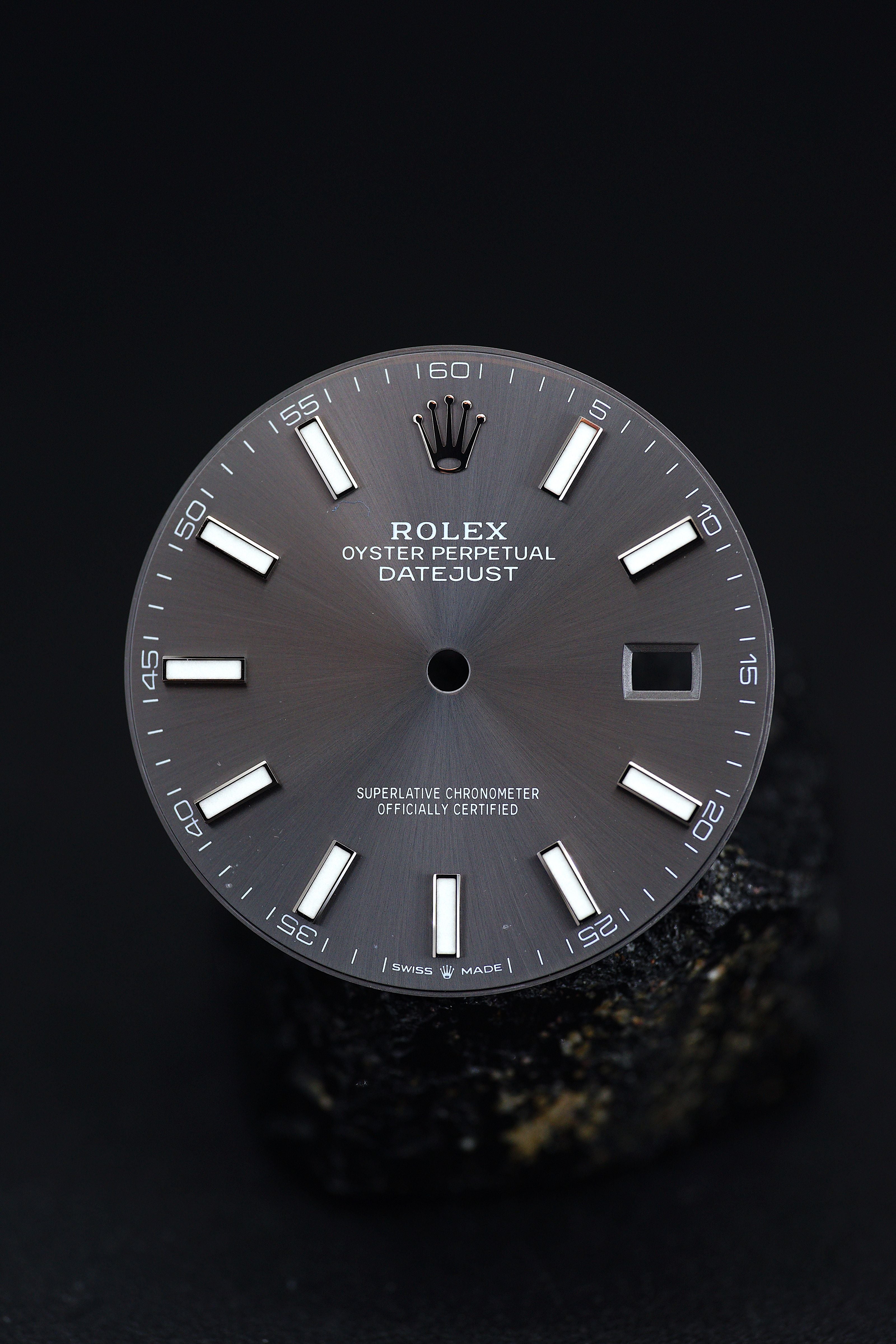 Rolex datejust 41 online dial replacement