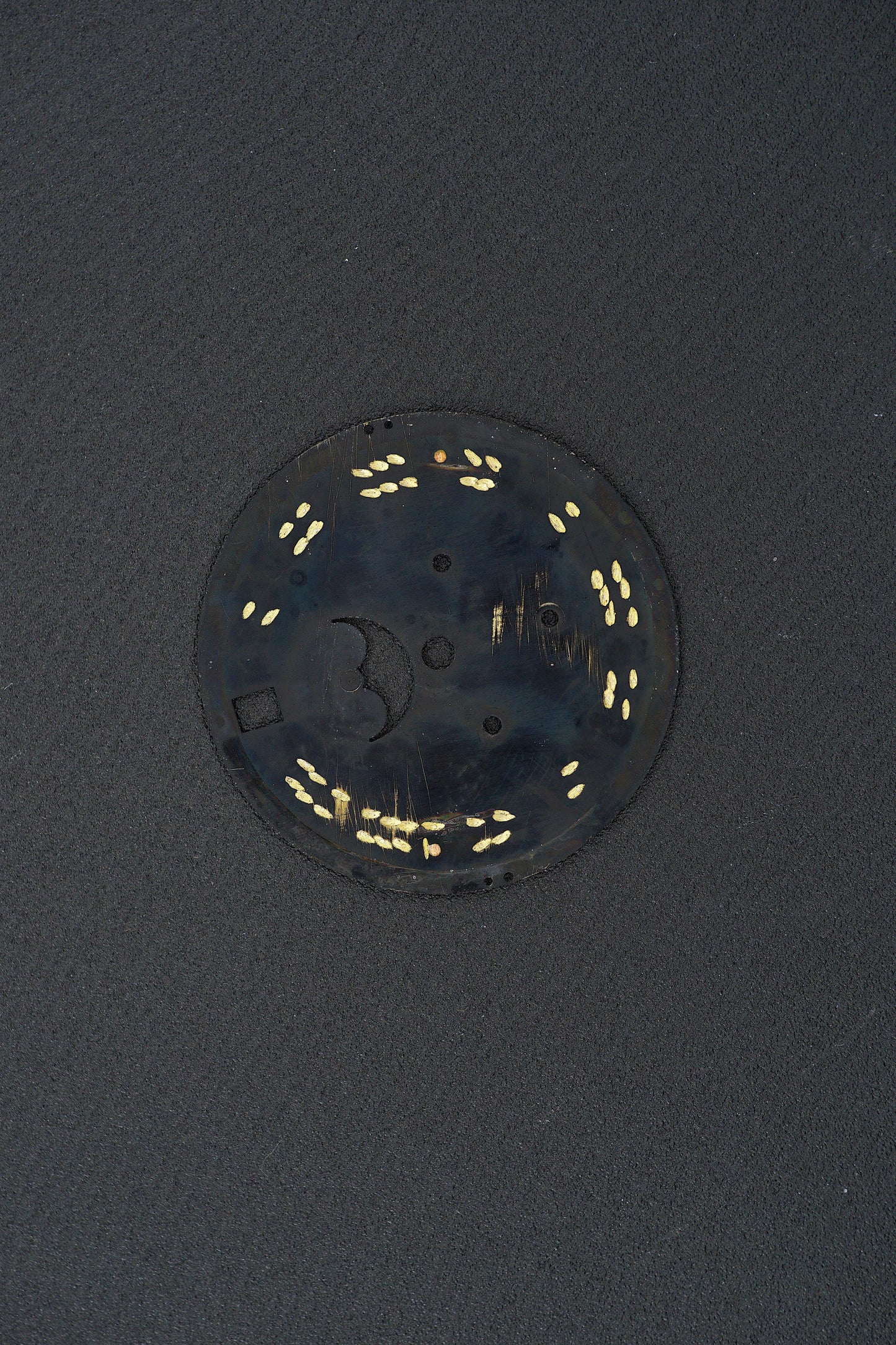 Patek Philippe black dial ,,Stardust Dial'' for annual calendar Calatrava 5036G