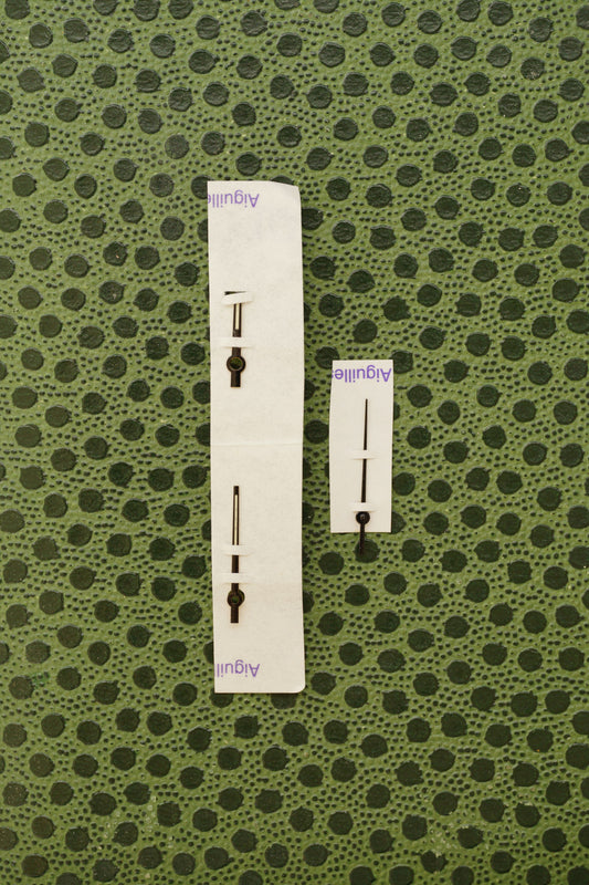 Rolex Buckley Zeiger schwarz für Datejust 36 mm 1601 / 1603 Tritium