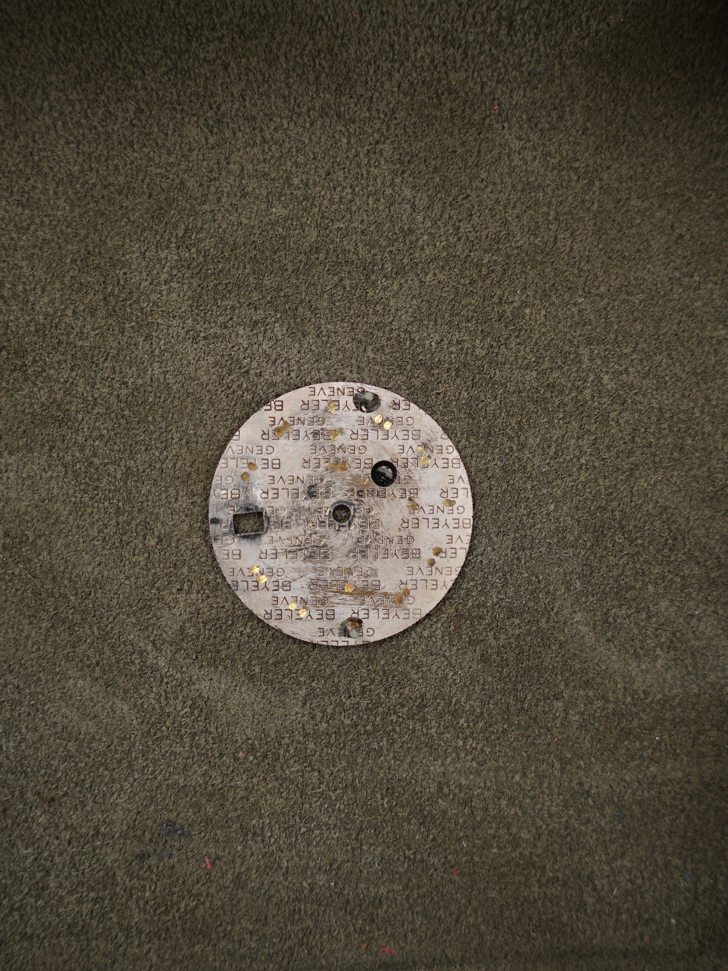 Rolex matte black Dial for Submariner 1680/8 Patina Tritium