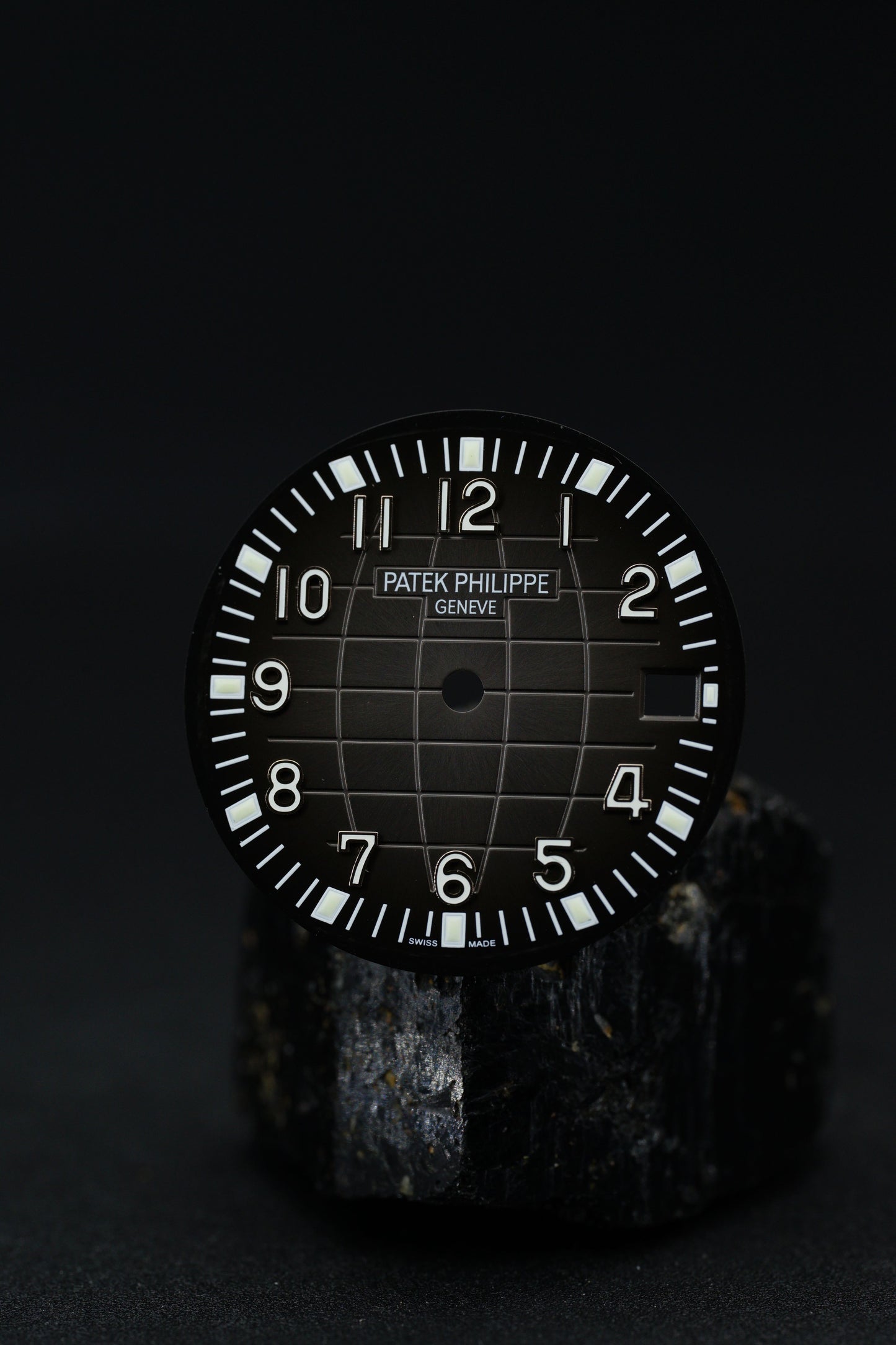 Patek Philippe Schwarzes Zifferblatt für Aquanaut 5167A
