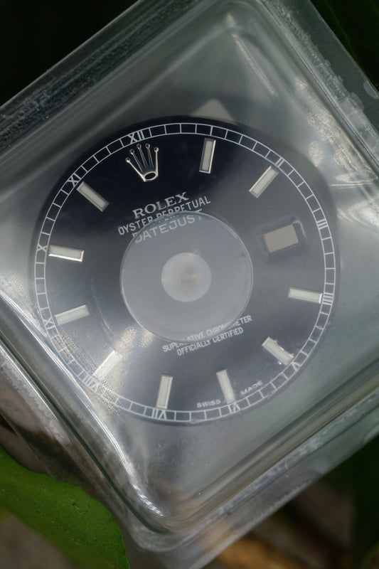 Rolex NOS dial black for Datejust 36 mm 116200 | 116234