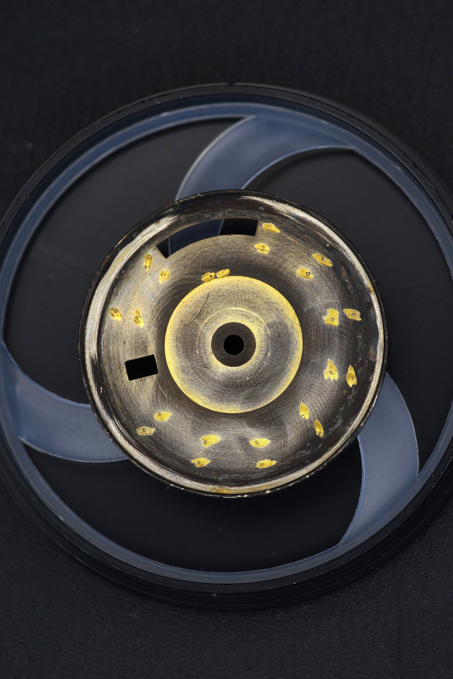 Rolex Zifferblatt ,,Grey Dial'' for Day-Date 36 mm 1803 Gelbgold Tritium Zinc Sulfide