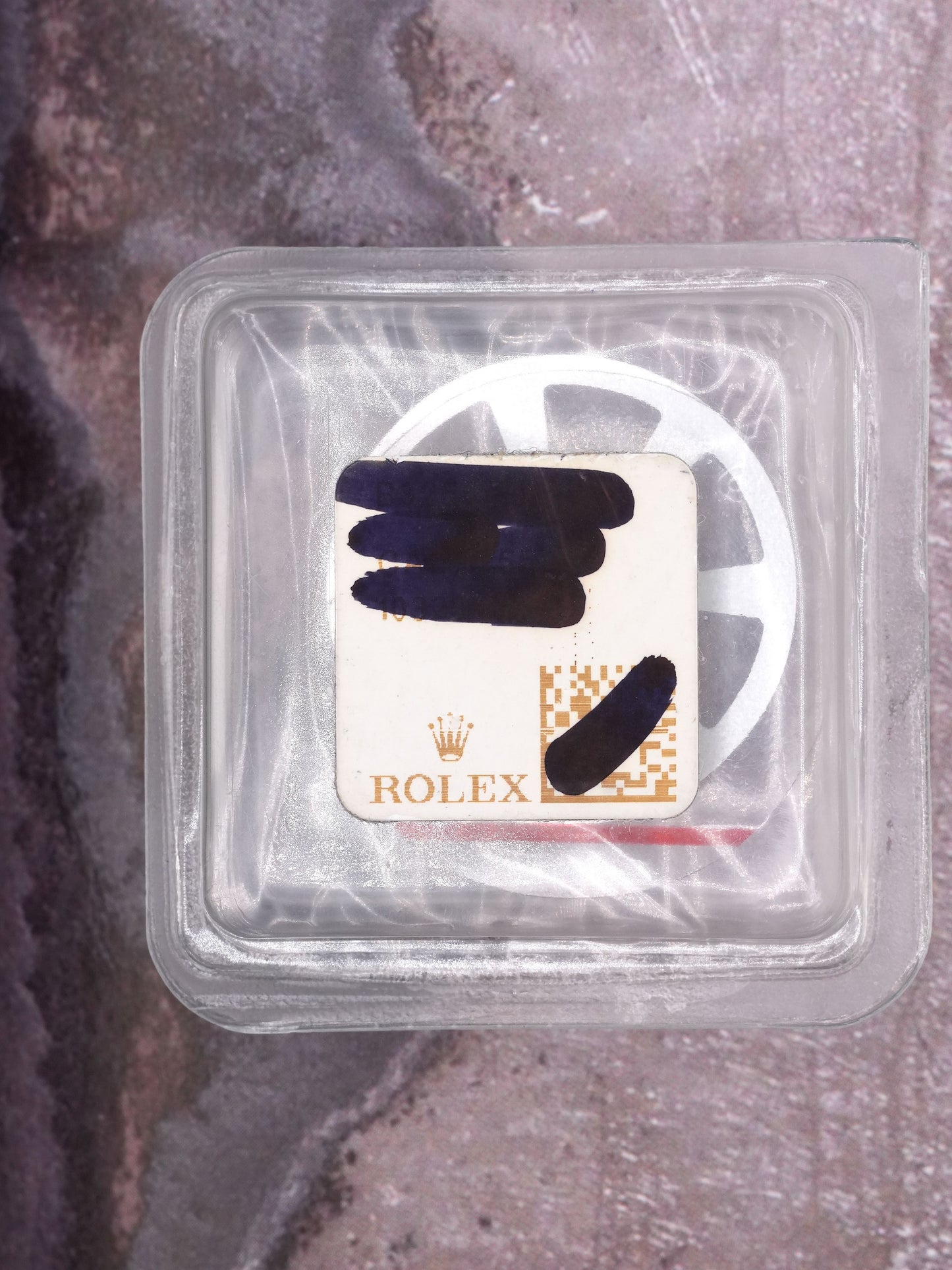 Rolex NOS Datum Scheibe Chinesisch weiß für Cal. B3255 Day-Date 128239 | 128238 | 128206 Original verpackt