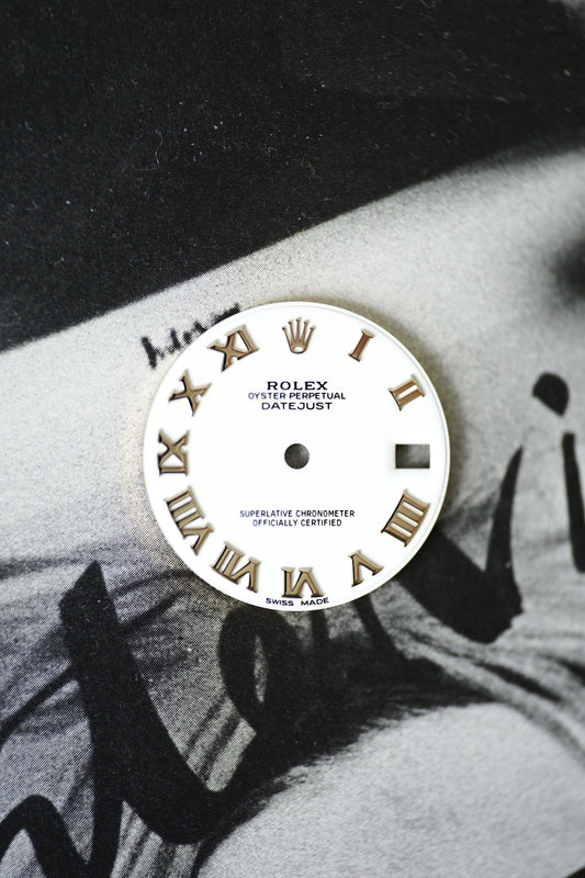 Rolex white dial ,,White Roman'' for Datejust 68174