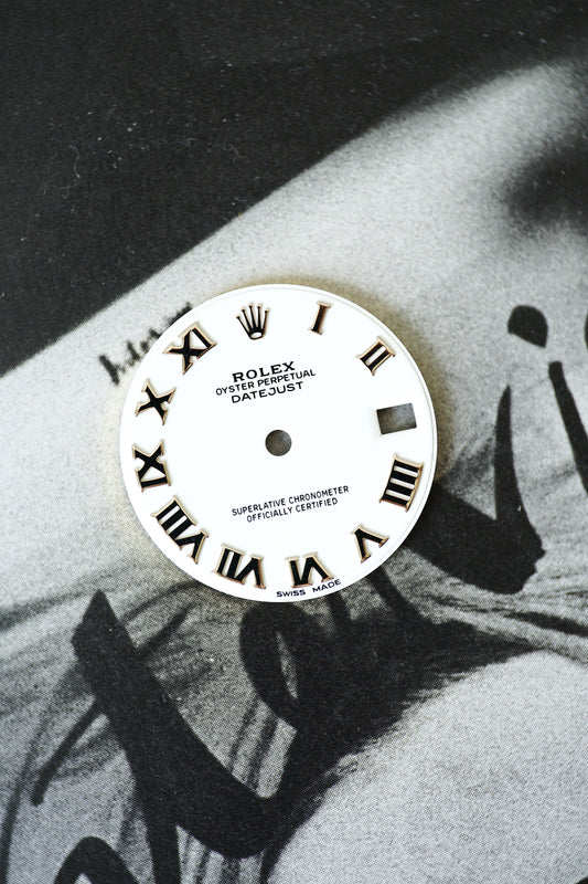 Rolex white dial ,,White Roman'' for Datejust 68174