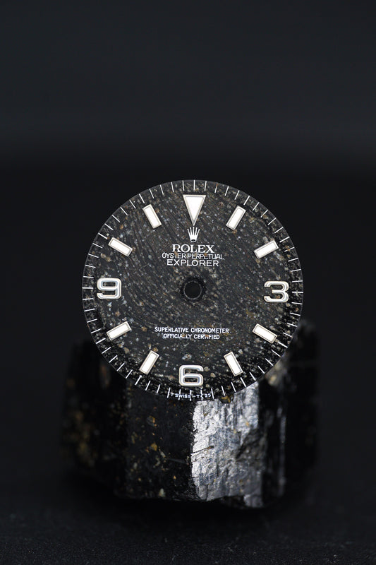 Rolex Black Tropical Faded Dial for Explorer 14270