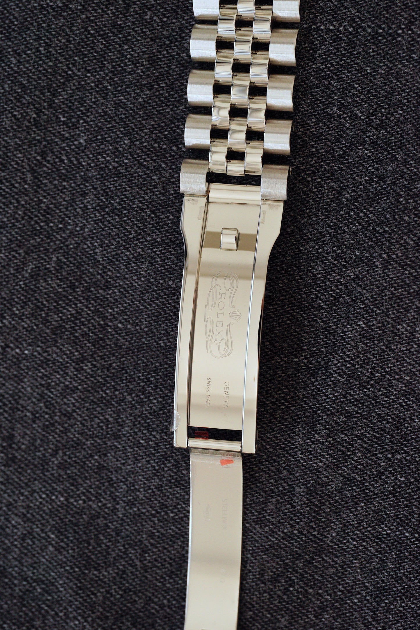 Rolex NOS Superjubilee „Sticker“ Steel Bracelet 63600 20 mm Endlinks for Date-Just | Submariner | Daytona | GMT-Master etc.