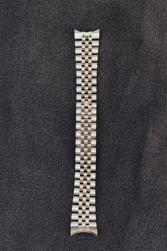 Rolex NOS Superjubilee „Sticker“ Steel Bracelet 63600 20 mm Endlinks for Date-Just | Submariner | Daytona | GMT-Master etc.