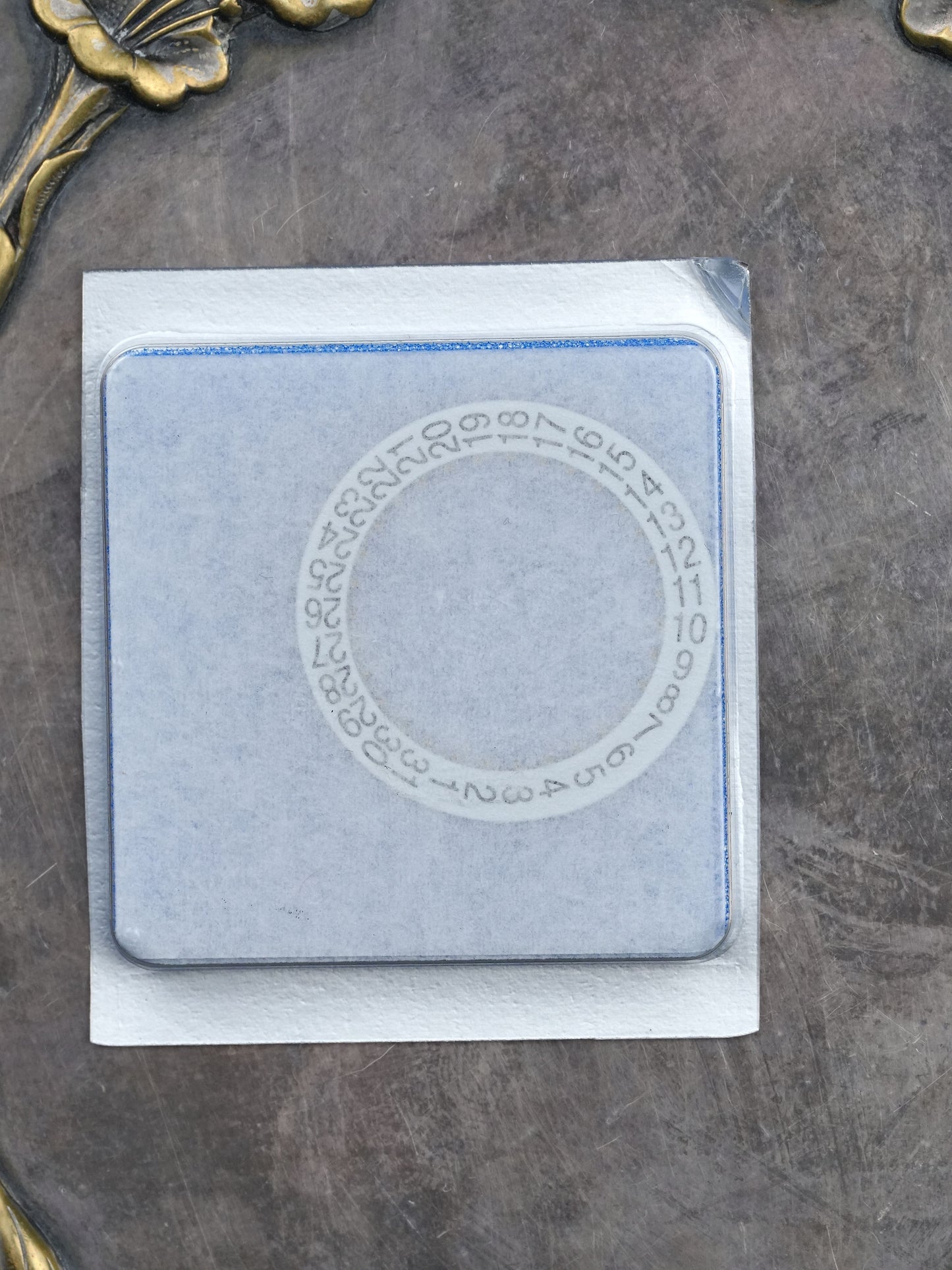 Patek Philippe NOS Datumsscheibe für Cal 324 | 5711 | 5712 im Blister