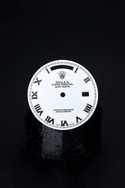 Rolex White Roman NOS Dial for OP Day-Date 36mm 18039 | 18239 | 118239
