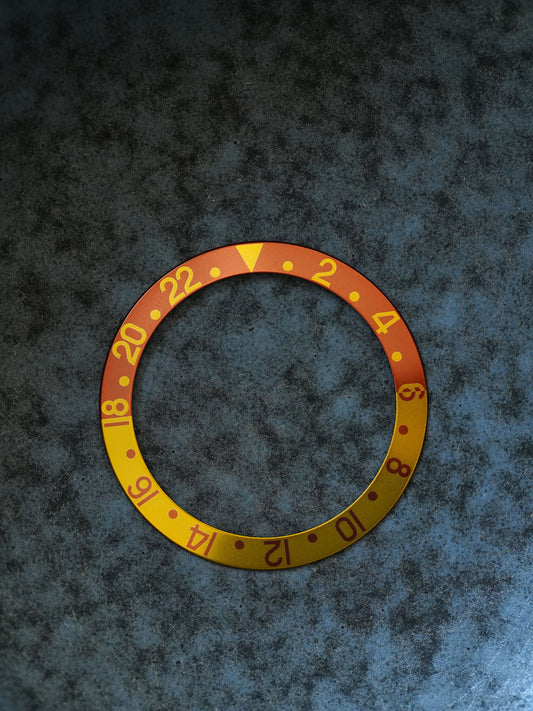 Rolex NOS Inlay | Insert ,,Tiger Eye'' for GMT-Master 16758 | 16713 | 16718