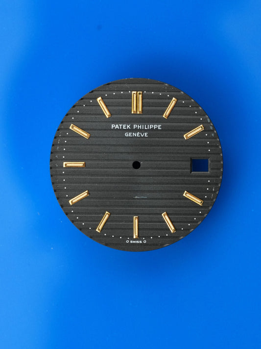 Patek Philippe Sigma Zifferblatt blau ,,Blue Dial'' für Nautilus 3700 Tritium Gold Version