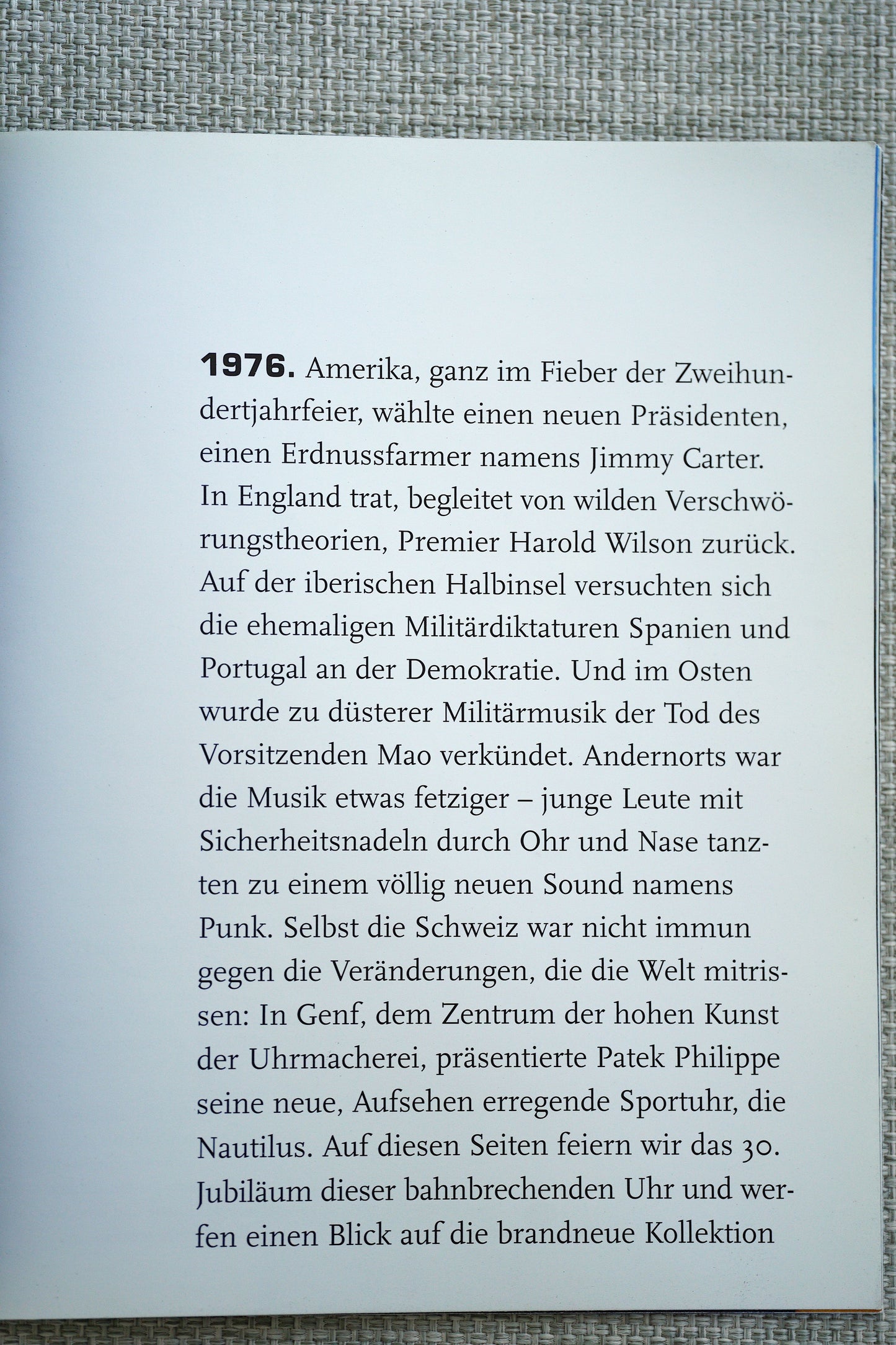 Patek Philippe | Booklet 1976-2006 : Nautilus, The Legend Lives On