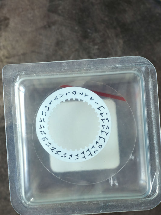 Rolex NOS Date disc Chinese white for Cal. 3135 | 3155 Datejust & Day-Date 18239 | 18206 | 118206 | 118239