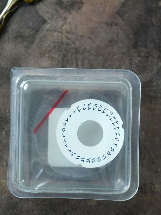 Rolex NOS date disc Arabic white for Cal. 5055 | 3055 Datejust & Day-Date18038 | 18039 |18206 | 19019 | 19018