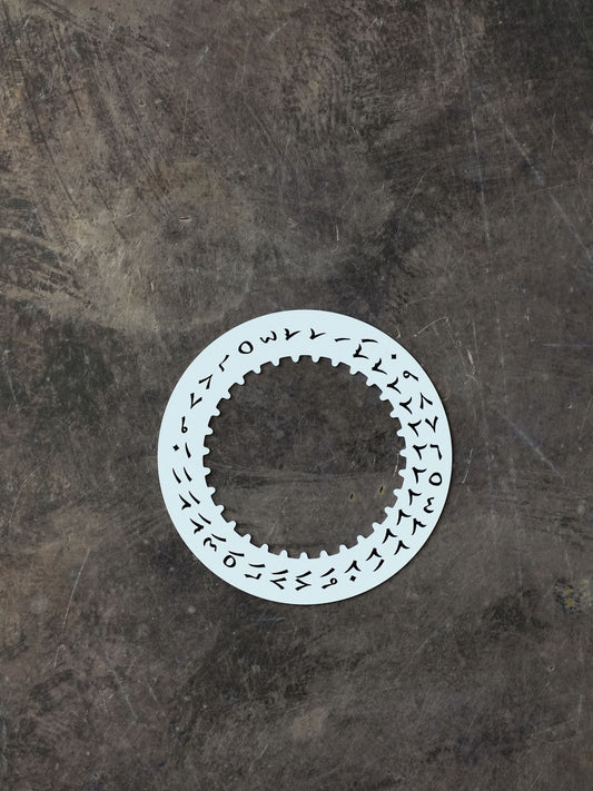 Rolex NOS Date disc Chinese white for Cal. 3135 | 3155 Datejust & Day-Date 18239 | 18206 | 118206 | 118239