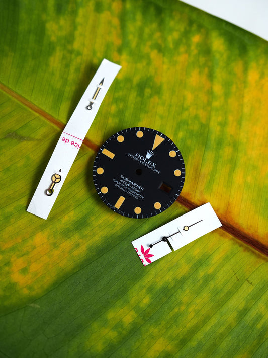 Brand new Rolex NOS dial matt for Submariner 16800 incl. NOS incl. handset